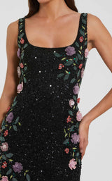 Mac Duggal 9340 Black Multi