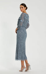 Mac Duggal 9373 Slate-Blue