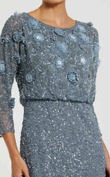 Mac Duggal 9373 Slate-Blue