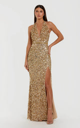 Mac Duggal 93745 Gold