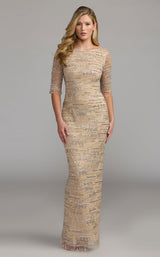 Mac Duggal 93832 Nude
