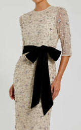 Mac Duggal 94166 Oyster-Black