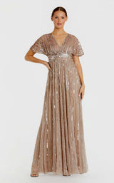 Mac Duggal 94204 Taupe