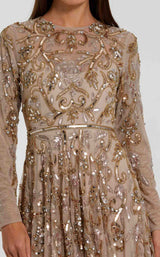 Mac Duggal 94213 Mocha-Gold