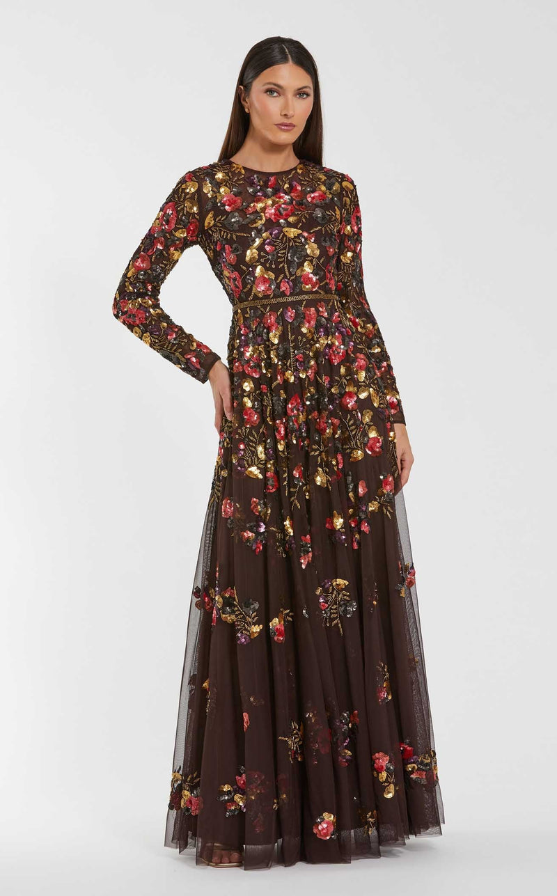 Mac Duggal 94275 Espresso-Multi