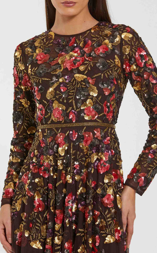 Mac Duggal 94275 Espresso-Multi