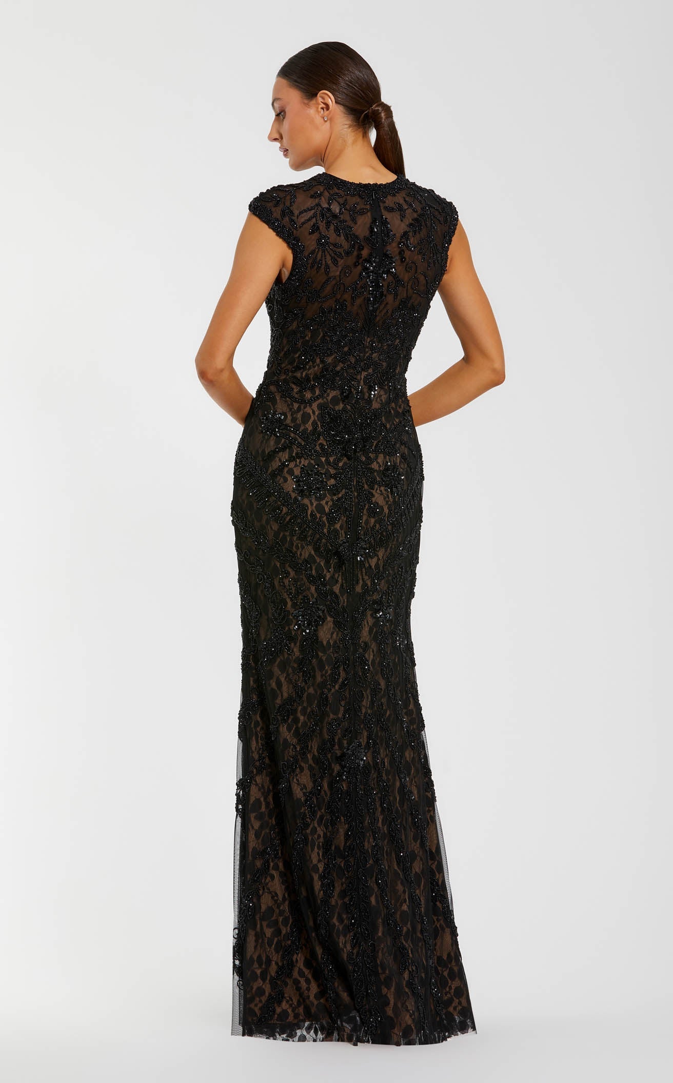 Mac Duggal 26723 Nude 6 Sale