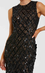 Mac Duggal 94277 Black-Nude