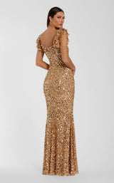 Mac Duggal 94279 Gold/Nude