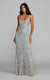 Mac Duggal 94311 Powder-Blue