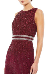 Mac Duggal A10509 Burgundy