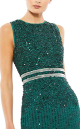 Mac Duggal A10509 Deep-Emerald