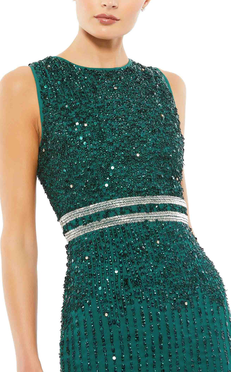 Mac Duggal A10509 Deep-Emerald