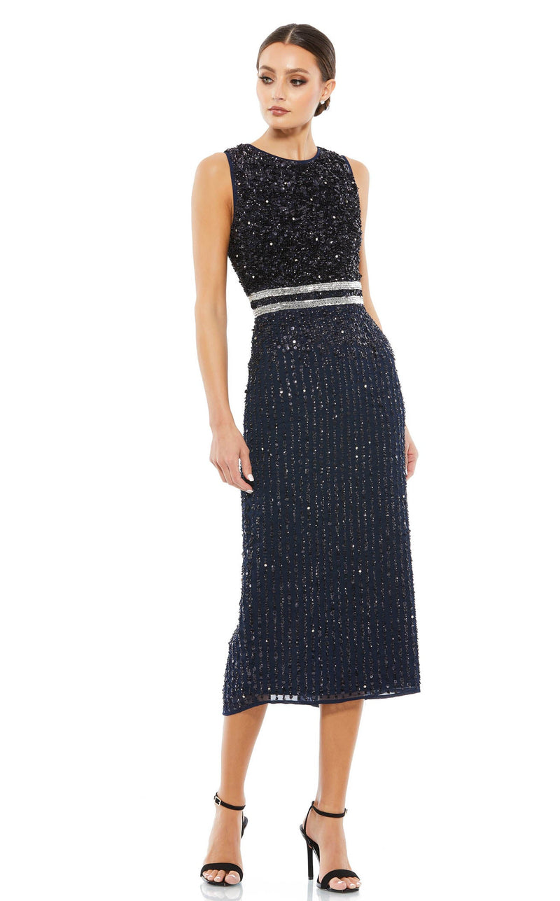 Mac Duggal A10509 Navy