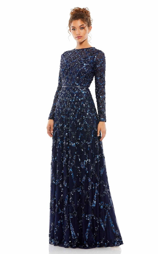 Mac Duggal A5496 Midnight