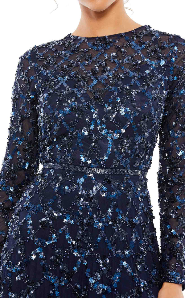 Mac Duggal A5496 Midnight