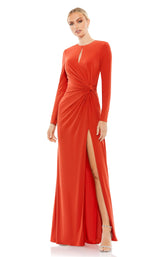 Mac Duggal A55708 Brick-Red