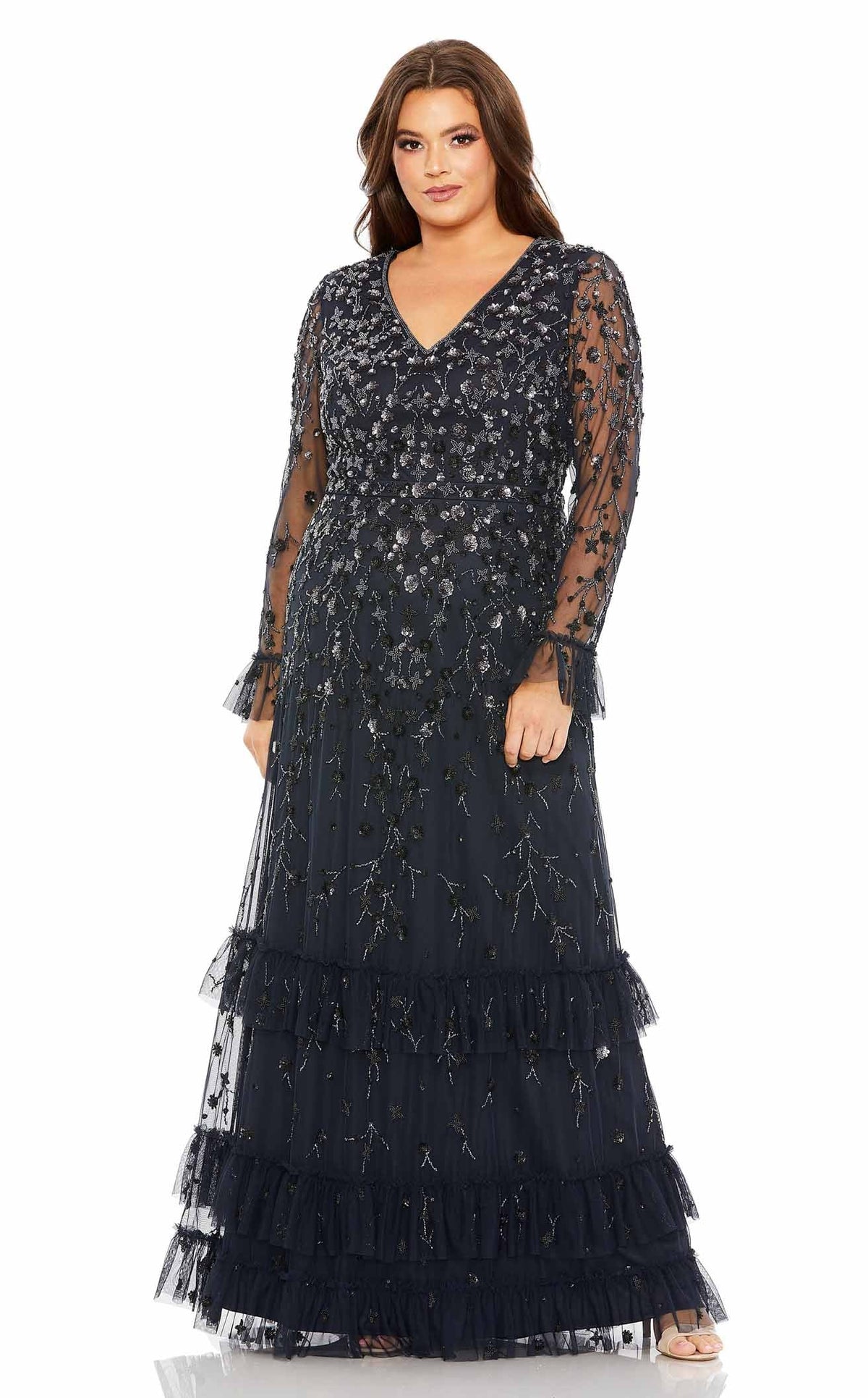 Mac Duggal Fabulouss Plus Size Dresses | NewYorkDress.com Online Store