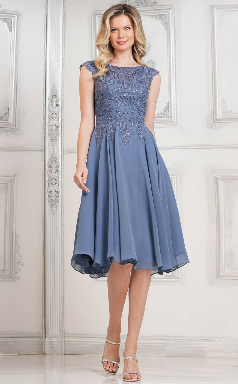 Marsoni M238S Prom Dress - Slate Blue | NewYorkDress Marsoni M238S Prom Dress - Slate Blue | NewYorkDress