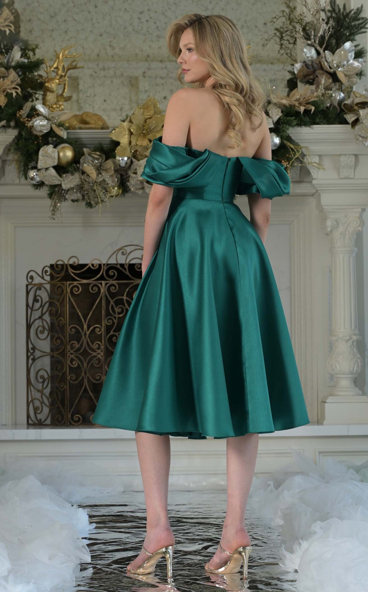 marsoni formal dresses Marsoni MV1326 Women's Formal Evening & Wedding Guest Dress - Navy