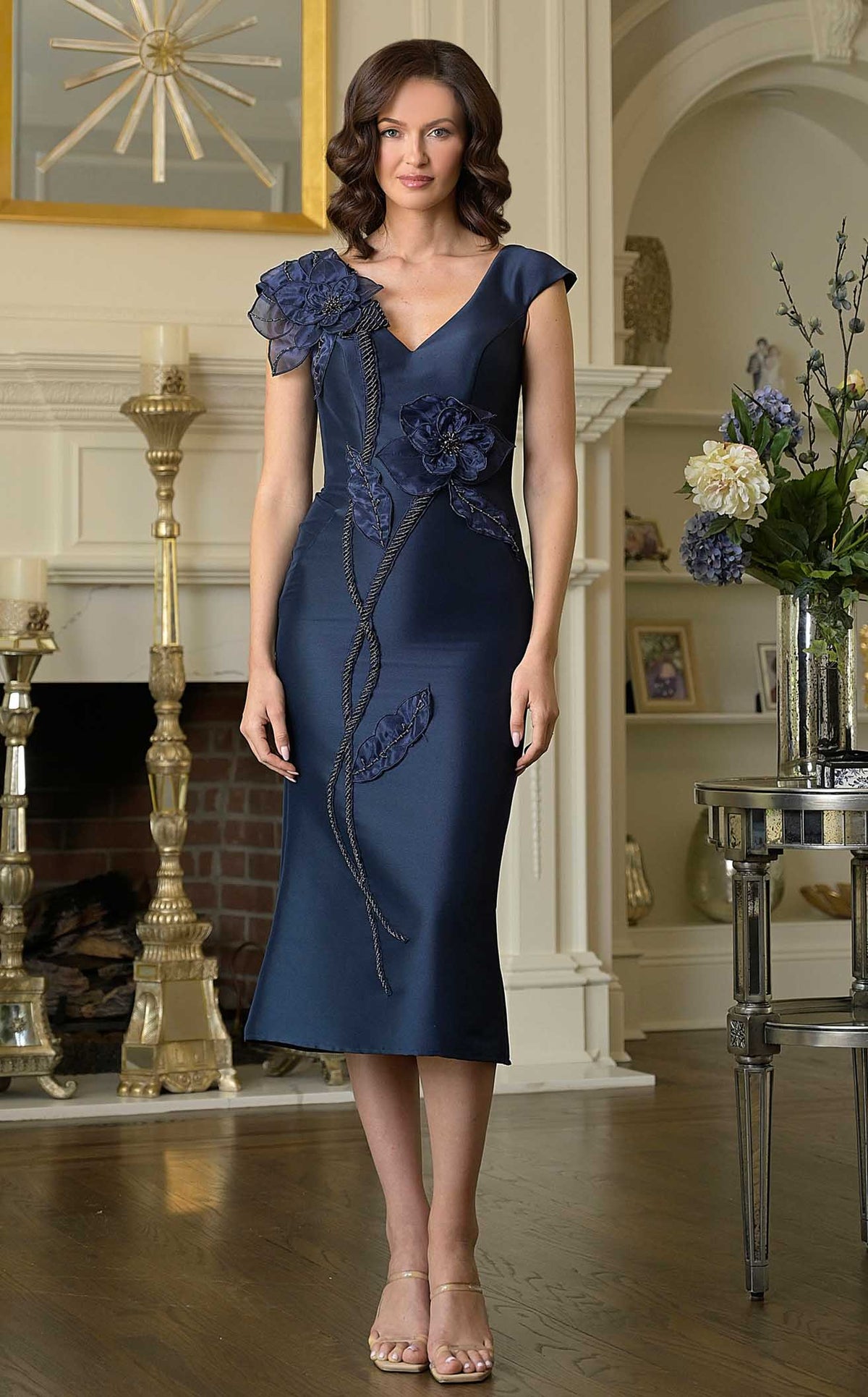 Knee Length Designer Dresses