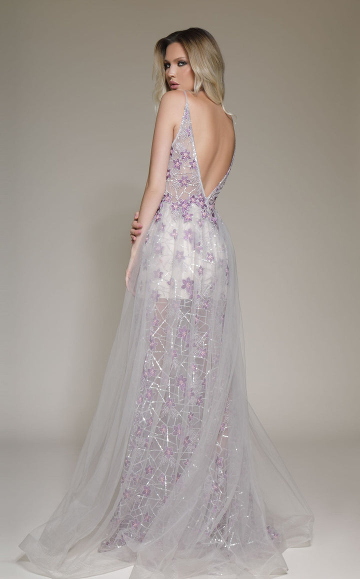 Modessa Couture M19080 Purple