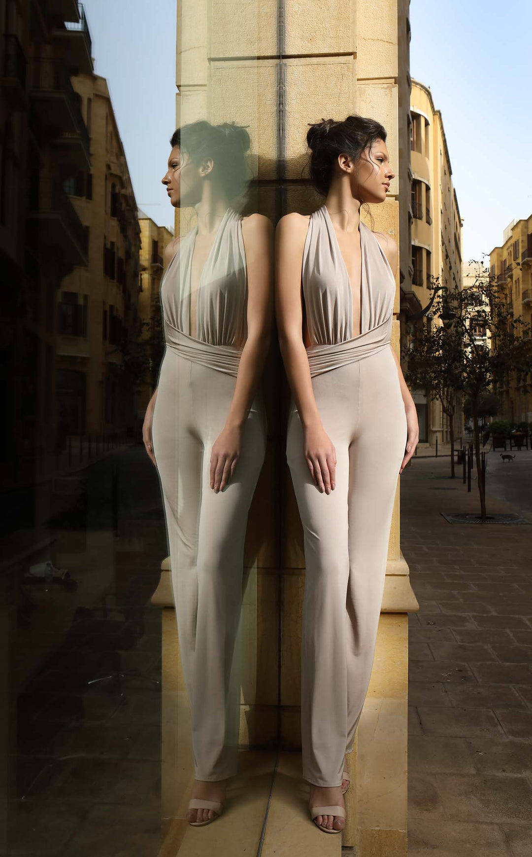 Modessa Couture M19103 Beige