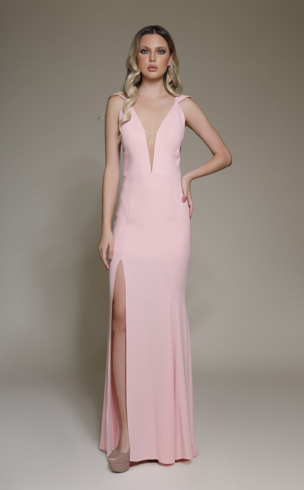 Modessa Couture M19106 Pink