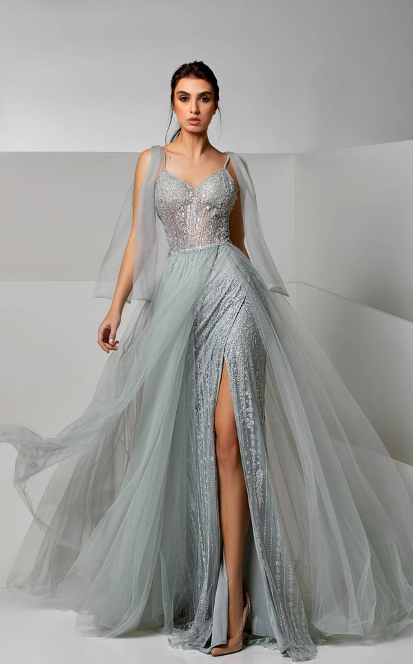 Modessa Couture M20231 Frosty-Green