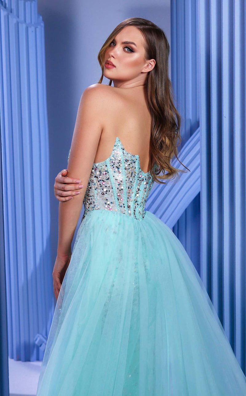 Modessa Couture M24609 Light-Blue