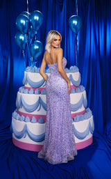 Modessa Couture M24612 Light Purple
