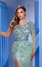 Modessa Couture M24623 Light Green