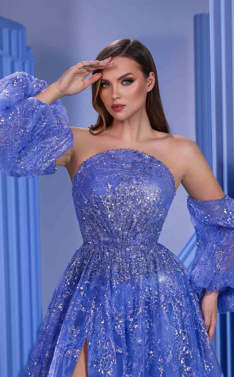 Modessa Couture M24640 Blue