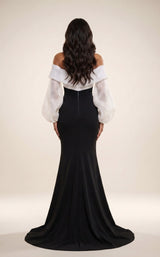 Modessa Couture M26703 Black/Ivory