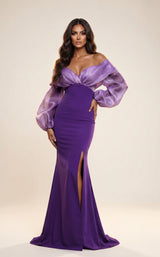 Modessa Couture M26703 Purple/Lavender