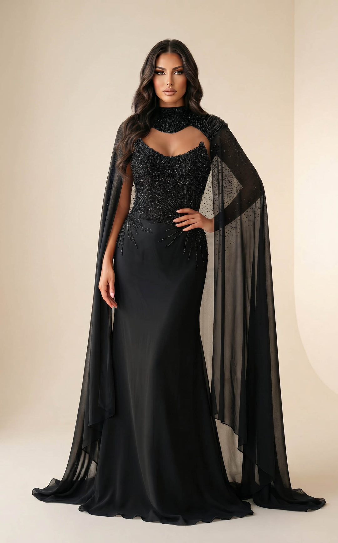 Modessa Couture MO26705 Black