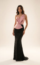 Modessa Couture M26714 Blush/Black