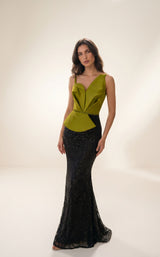 Modessa Couture M26714 Green/Black