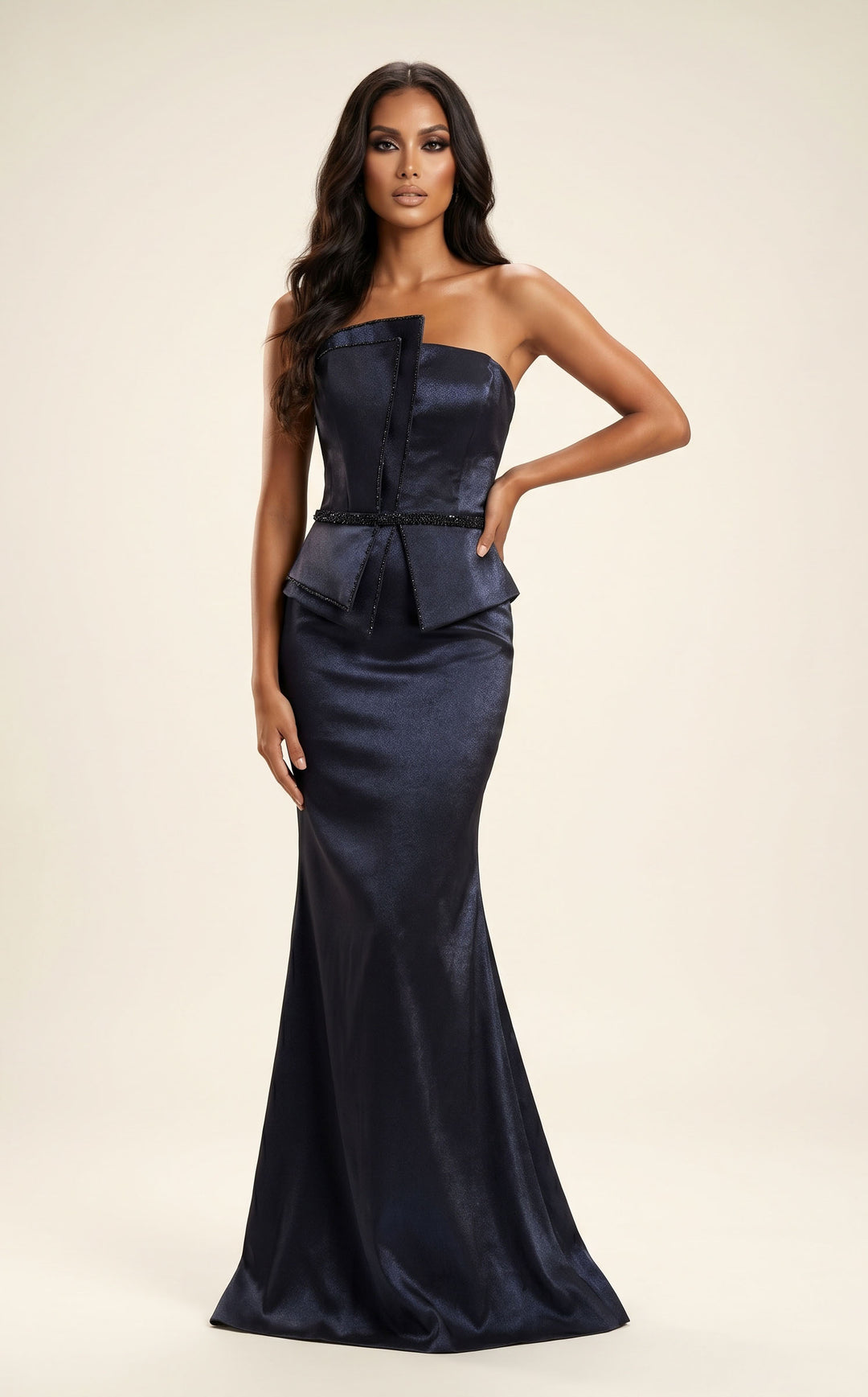Modessa Couture MO26716 Black/Black