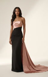 Modessa Couture M26731 Black-Pink
