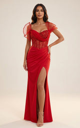 Modessa Couture M26734 Red