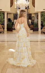 Nox Anabel A1752 Yellow Print