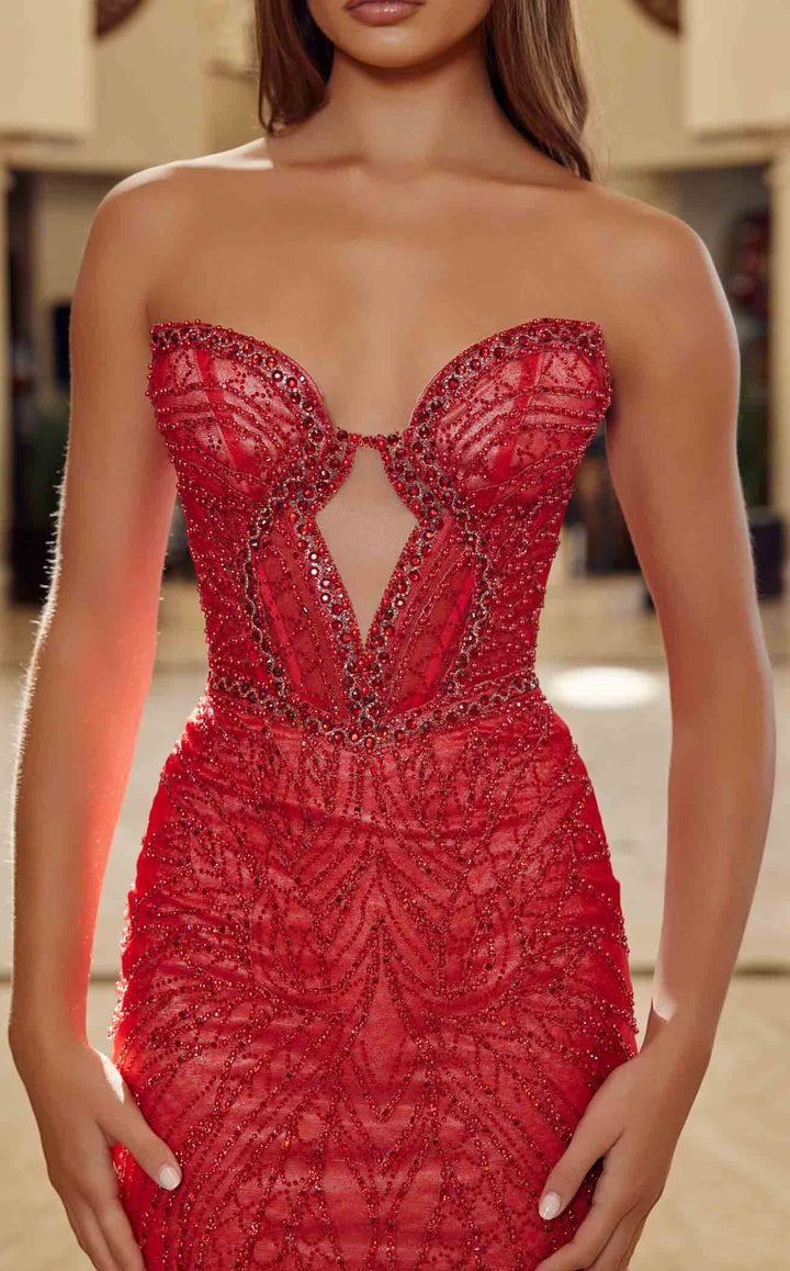 Nox Anabel C1848 Red/Nude