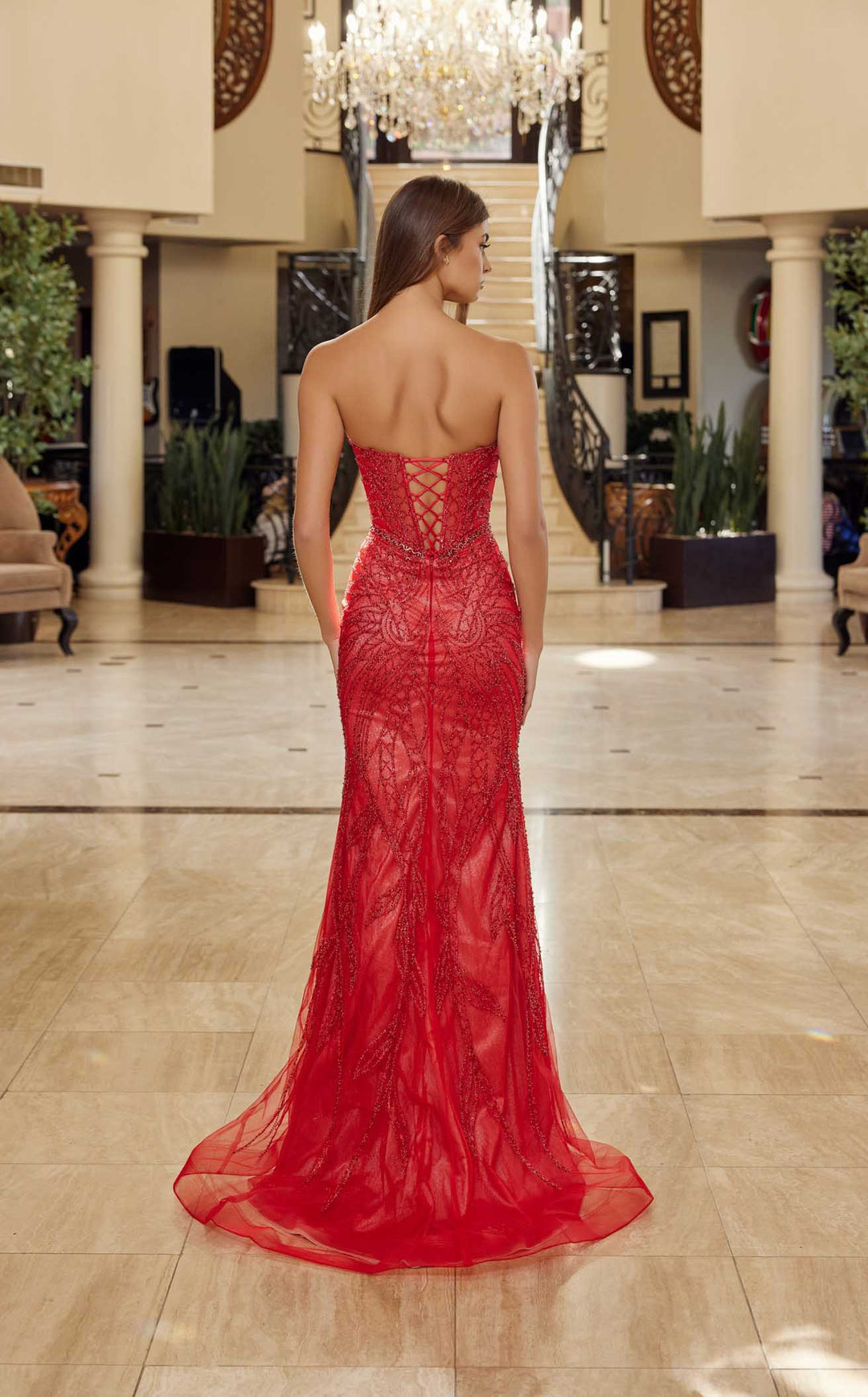Nox Anabel C1848 Red/Nude