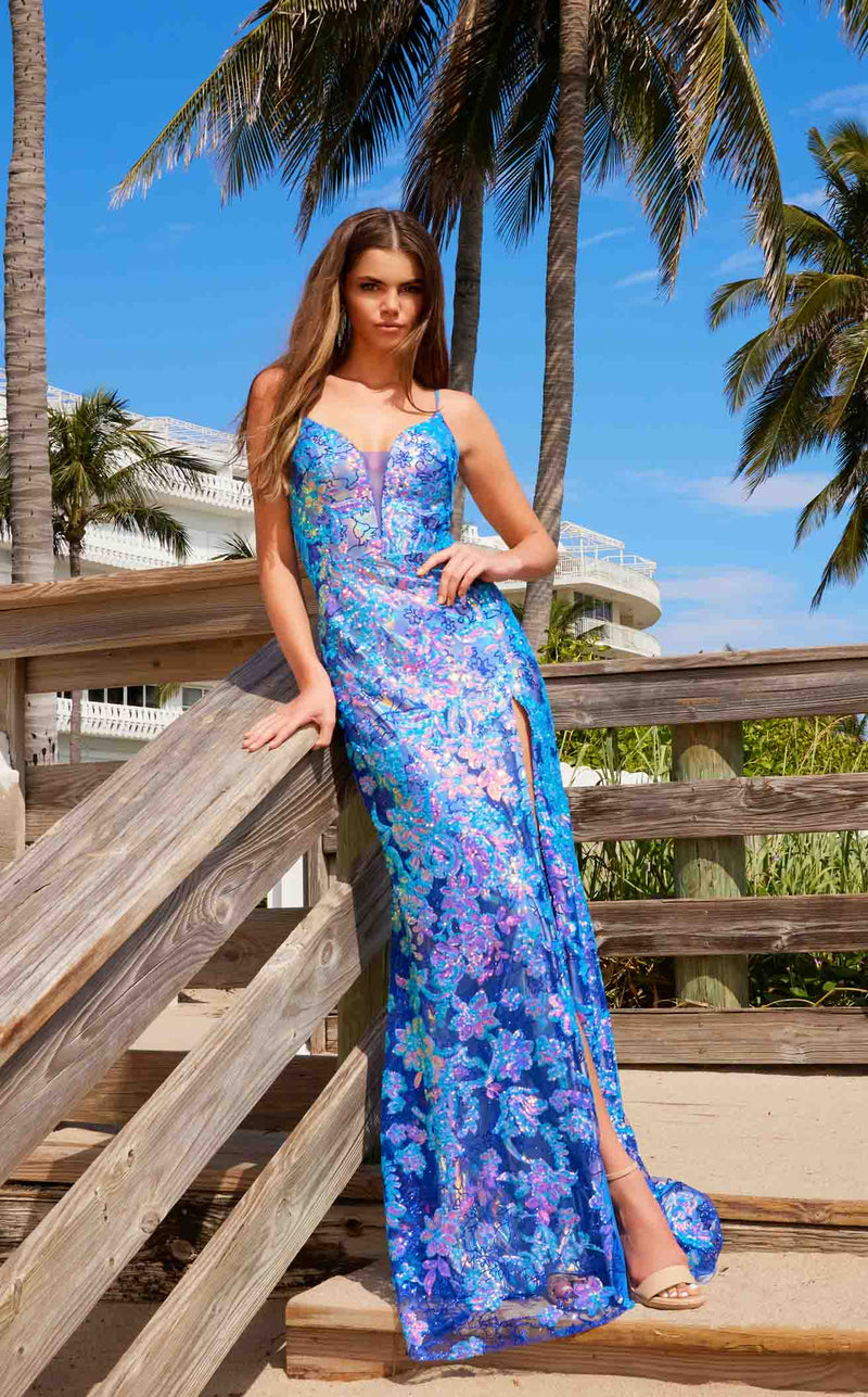 Nox Anabel D1574 Royal/Silver