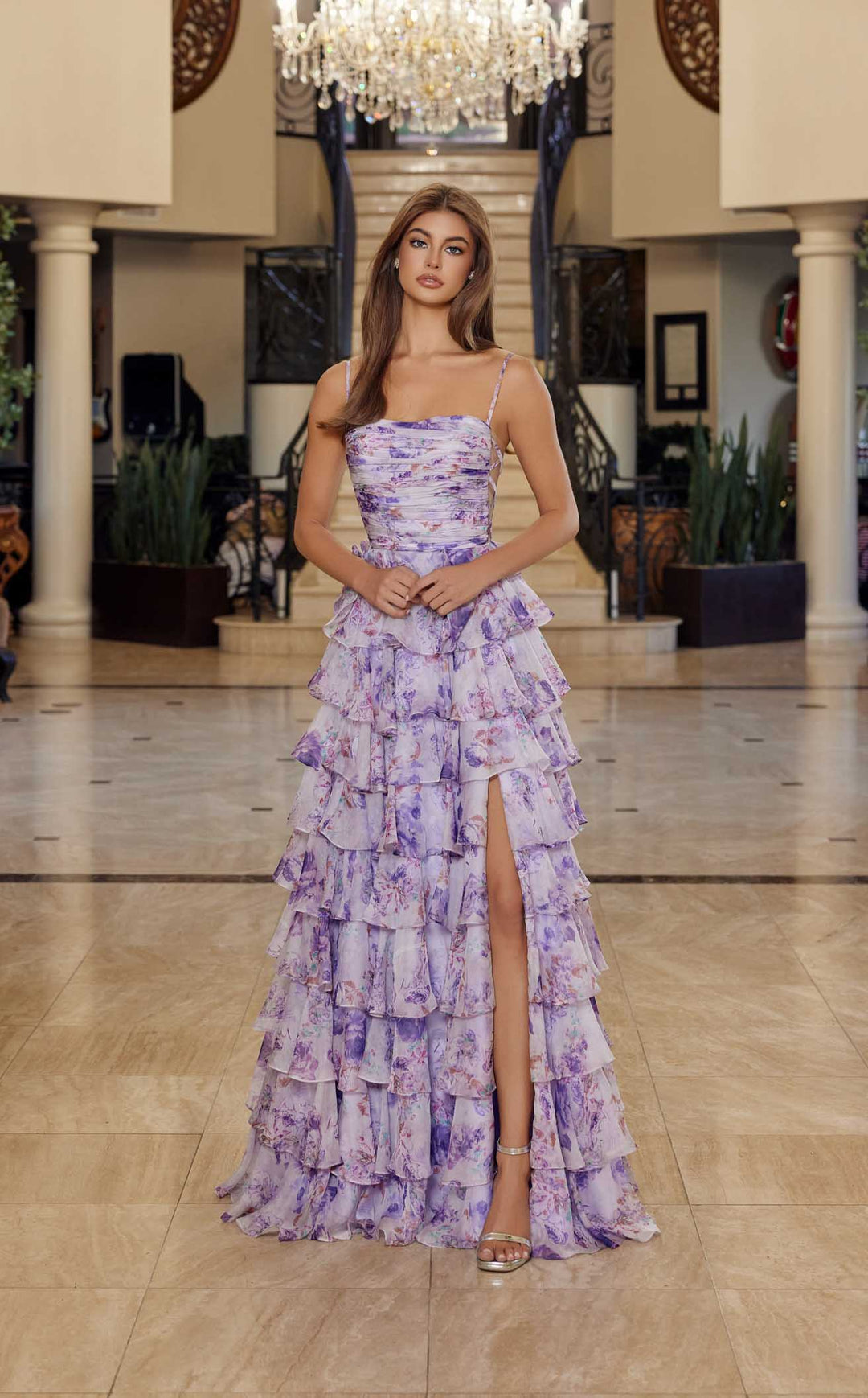 Nox Anabel Q1777 Lilac Print