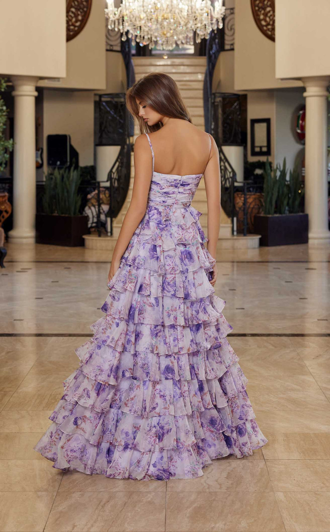 Nox Anabel Q1777 Lilac Print