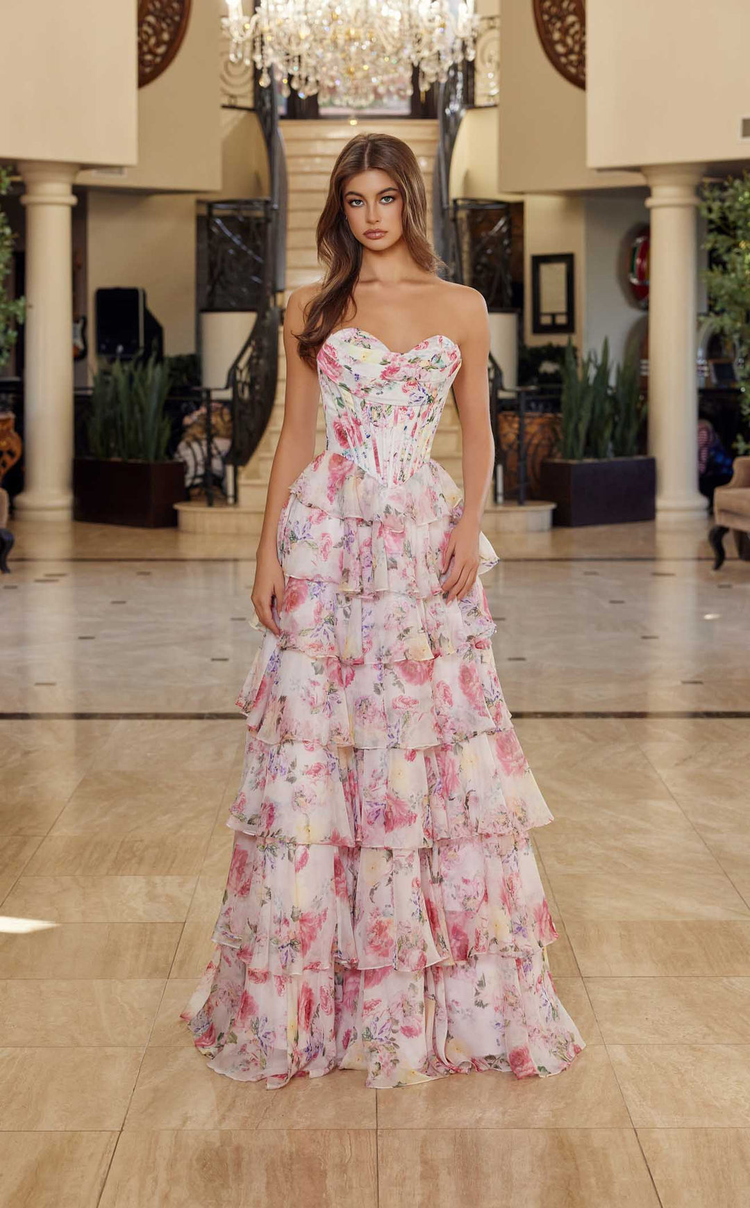 Nox Anabel Q1779 Blush Print