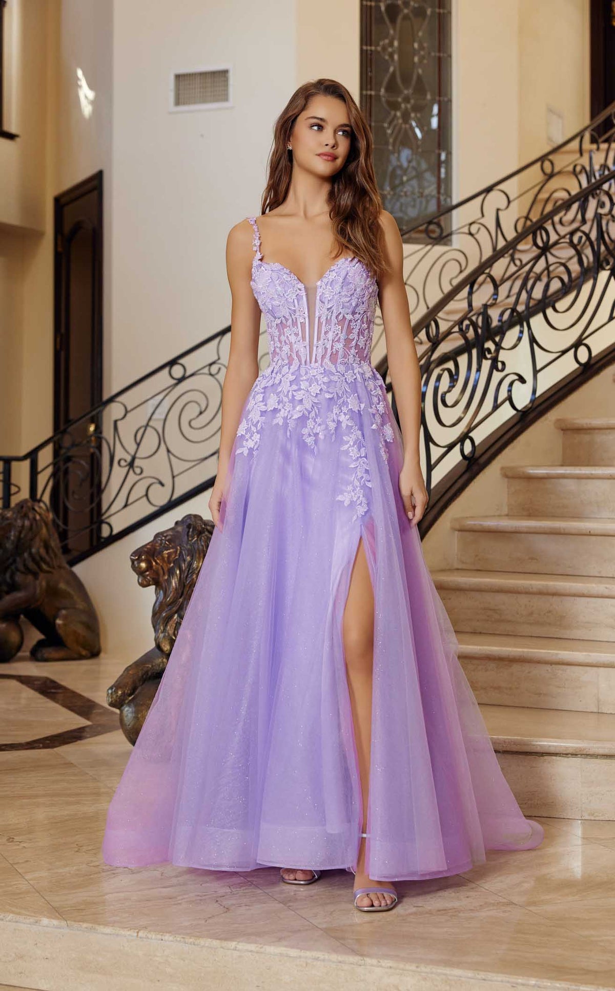 Sale中　ANNABEL アナベル グリッター　フーシャパープル ロングドレス Sale中 ANNABEL アナベル グリッター フーシャパープル ロングドレス