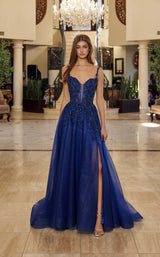 Nox Anabel R1824 Navy Blue